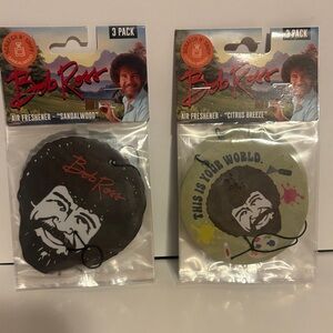 Bob Ross Air Freshener 3-Pack